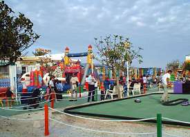 Childrens' Fun Park on the seafront at Fuengirola